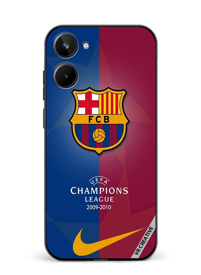 VR CREATIVE Protective Case Cover For Realme 10 Fcb Design Multicolour - Image 1