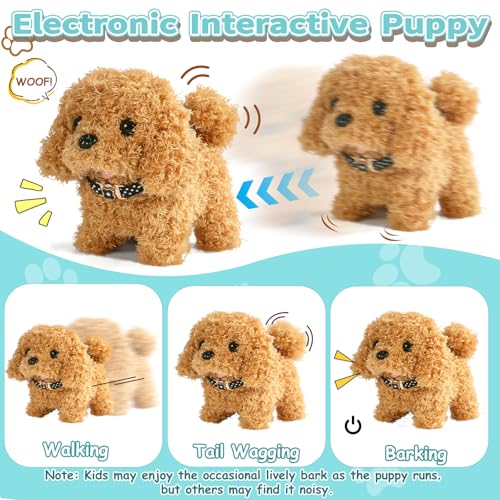 TONZE Dog Toys for Girls Kids Toys for 3 4 5 6 7 8 Year Old Girls Boys Birthday Gift Realistic Robot Puppy Toy for Kids 3 4 5 6 Year Old Walking Pet Toy Perritos de Juguetes para Nias 3 4 5 6 Aos - Image 5