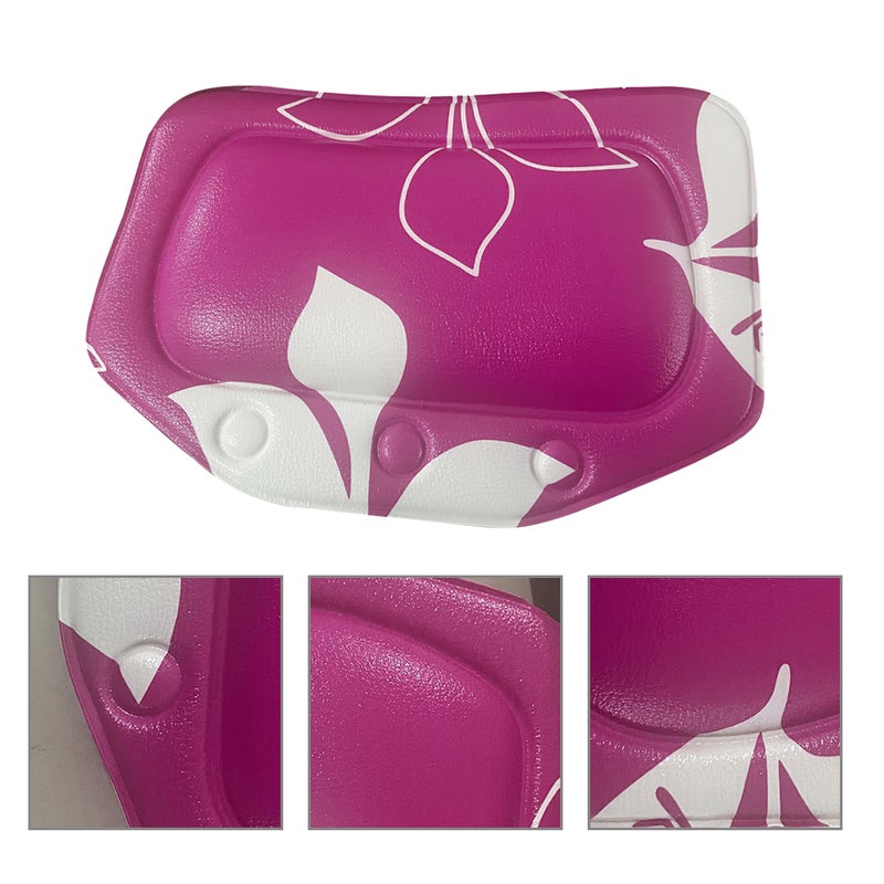 2pcs Bathtub Pillow Tub Neck Pillow Bath Tub Pillow Headrest Pillow With Cup - Image 1