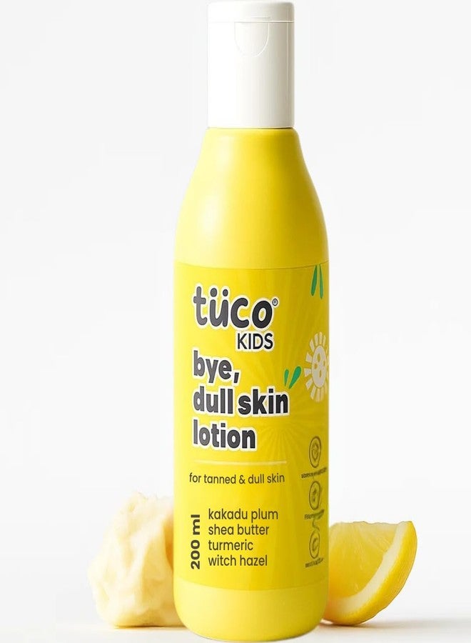 Tuco® Kids Dull Skin Lotion | Summer Lotion for Detan/Tan Removal | 3-15 Yrs | 48Hrs Moisturization | Light-weight, Non-Greasy | Shea Butter, Kakadu Plum, Rosehip Oil | SLS & Paraben free | 200ml - Image 1
