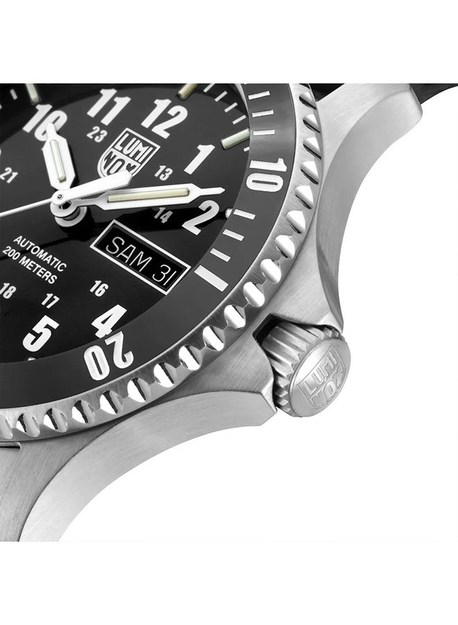 Luminox Men's Analog Round Shape Leather Wrist Watch XS.0921 - 42 Mm  - Image 3