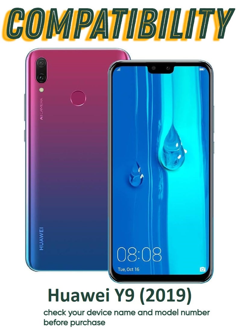 ACLIX 5 Pieces Antistatic ESD Dustproof Premium Quality High Definition Tempered Glass Screen Protector Designed For Huawei Y9 (2019) - Image 3