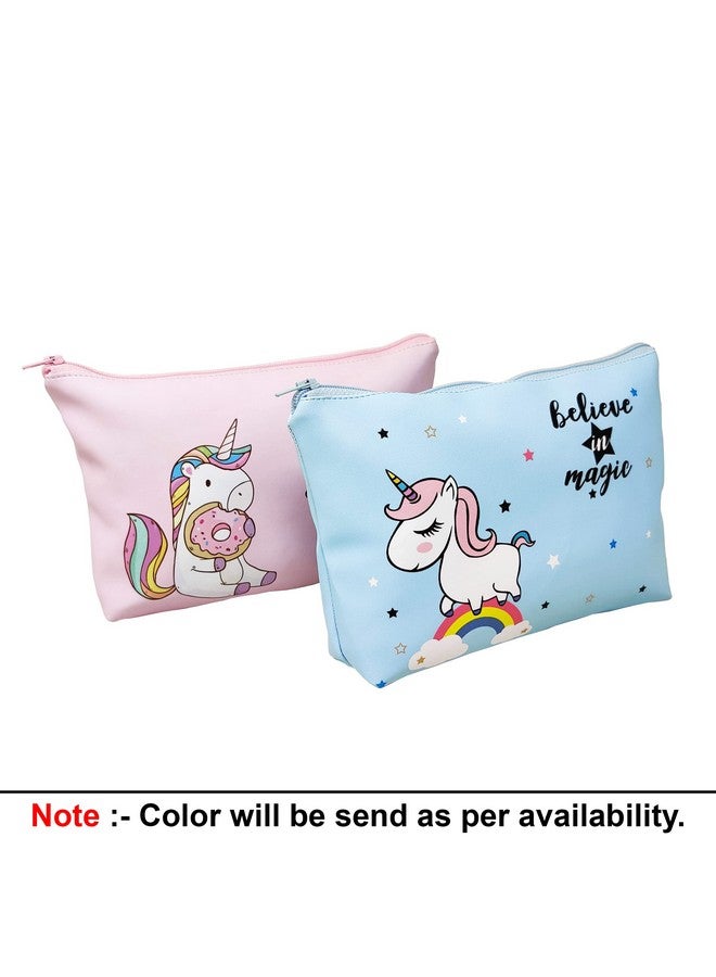 بارتيت مجموعة يونيكورن من بارتيت (عبوة من 8 قطع) حقيبة يونيكورن متعددة الأغراض، مفكرة واحدة، سلسلة مفاتيح واحدة، قلم أحمر شفاه واحد، قلم رصاص يونيكورن واحد، ممحاة يونيكورن واحدة، شريط تصحيح واحد ومقص مصمم للأطفال - Image 5