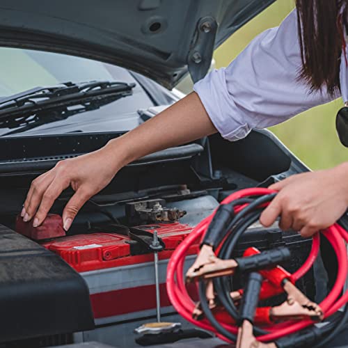 TANK طقم الطوارئ للسيارة على جانب الطريق - مجموعة أدوات أساسية مكونة من 30 قطعة مع كابلات تشغيل وحقيبة حمل للسيارة أو الشاحنة أو RV من ستالوارث - Image 3