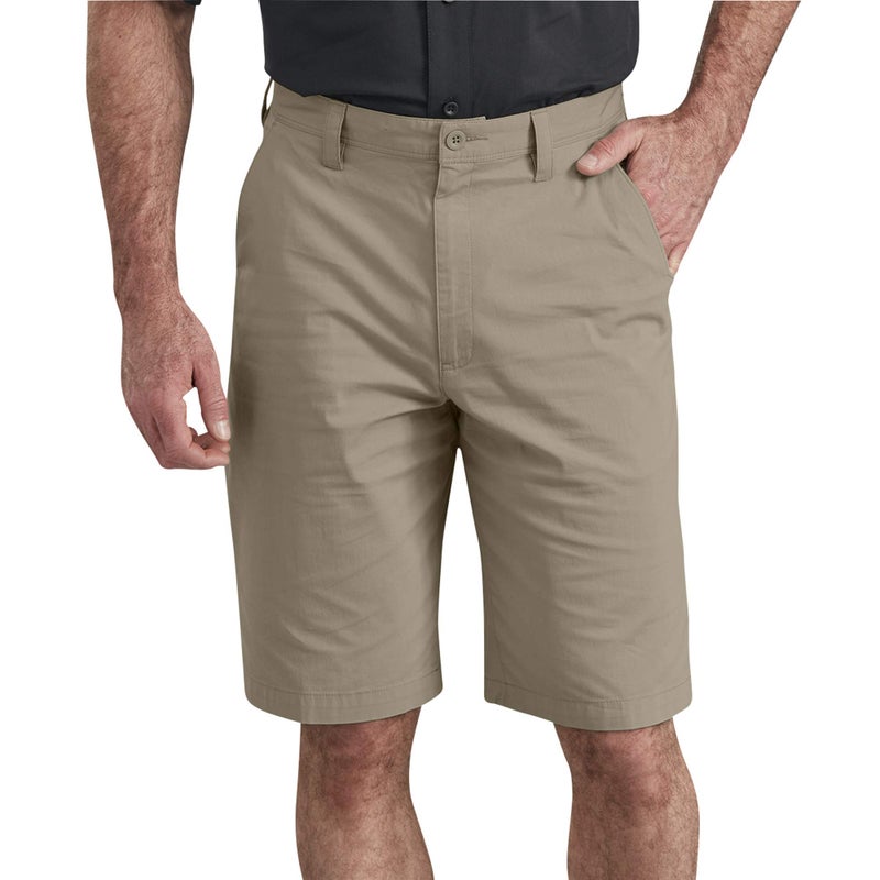 Dickies Mens 11 Inch TempiQ Performance Hybrid Utility Short Shorts Desert Sand 42