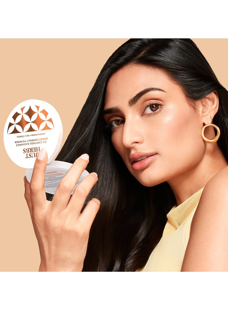 Just Herbs Just Herbs Oil Control Radiance Booster Age Defying Compact Powder 9g  - Image 2