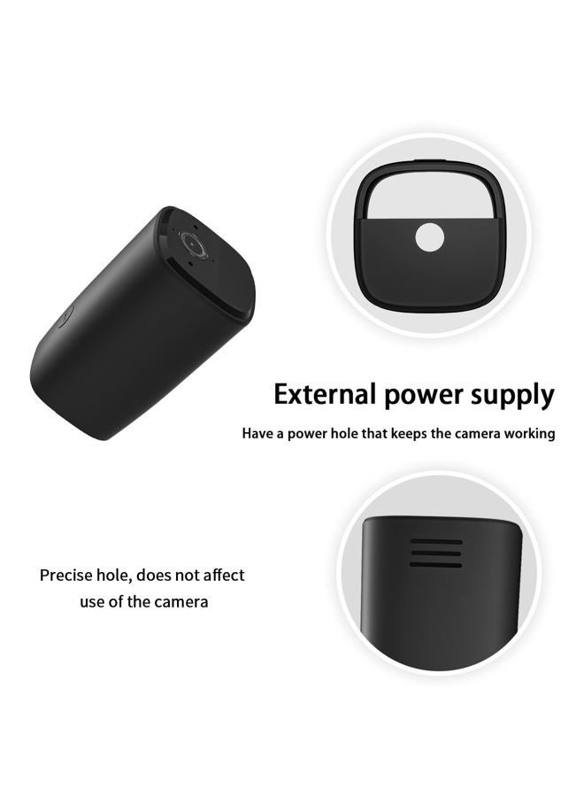 HOLACA Weatherproof Silicone Skin for eufy Security SoloCam E20 E40 Anti-Scratch Protective Cover - Extra Protect eufy E20 E40 Camera (Black 2Pack) - Image 2