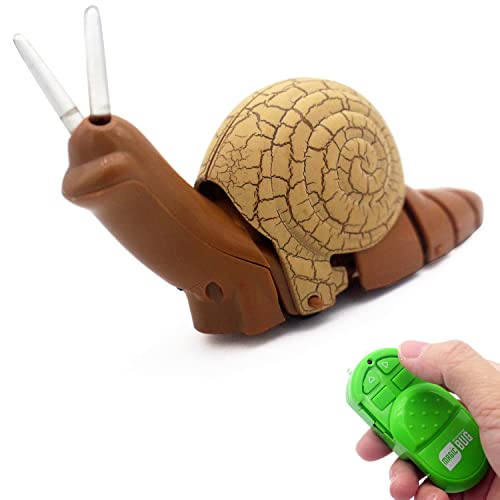 Tipmant Realistic RC Snail Remote Control Animal Toys Realistic Electronic Fake Insect Car Vehicle Kids Birthday Gifts - Image 1