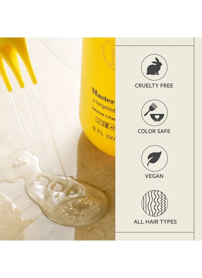 TPH by Taraji TPH BY TARAJI Master Cleanse Scalp Treatment Wash Hair Rinse For Buildup | With Tea Tree Oil, Eucalyptus Oil, and Witch Hazel Water | Vegan, Sulfate & Cruelty-Free | For Women & Men, 8 fl. oz  - Image 3