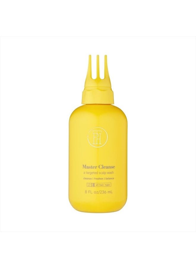 TPH by Taraji TPH BY TARAJI Master Cleanse Scalp Treatment Wash Hair Rinse For Buildup | With Tea Tree Oil, Eucalyptus Oil, and Witch Hazel Water | Vegan, Sulfate & Cruelty-Free | For Women & Men, 8 fl. oz  - Image 1
