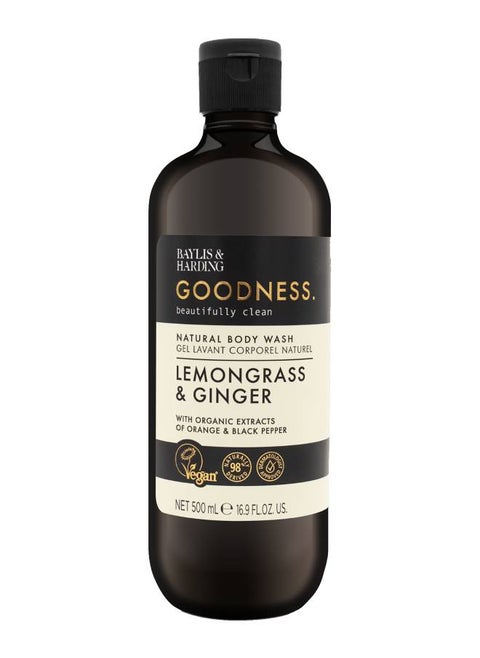 Baylis and Harding Goodness Lemongrass and Ginger Body Wash 500ml