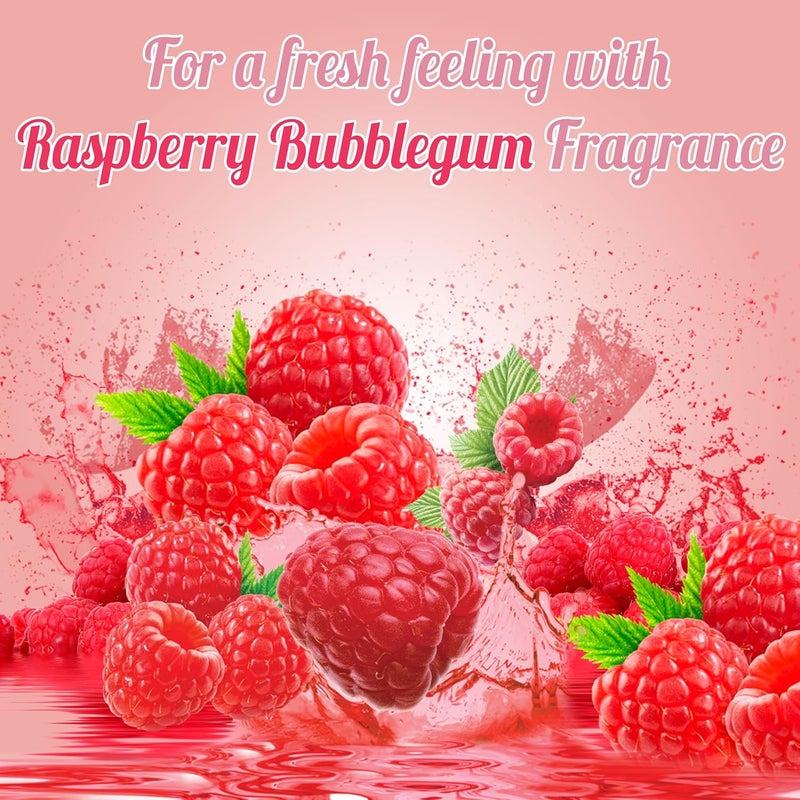 ECOLYTE+ La Parisienne Premium Luxury Shower Gel - Raspberry Bubblegum, 500 ml - Image 5