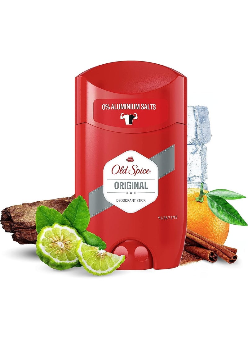 أولد سبايس ستيك مزيل العرق (Deodorant Stick) أولد سبايس أوريجينال - رائحة كلاسيكية للرجال - 50 مل - Image 3