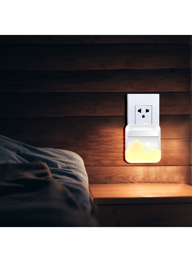 إسكدنيا مصباح جداري بإضاءة LED ليلية أبيض دافئ - Image 3