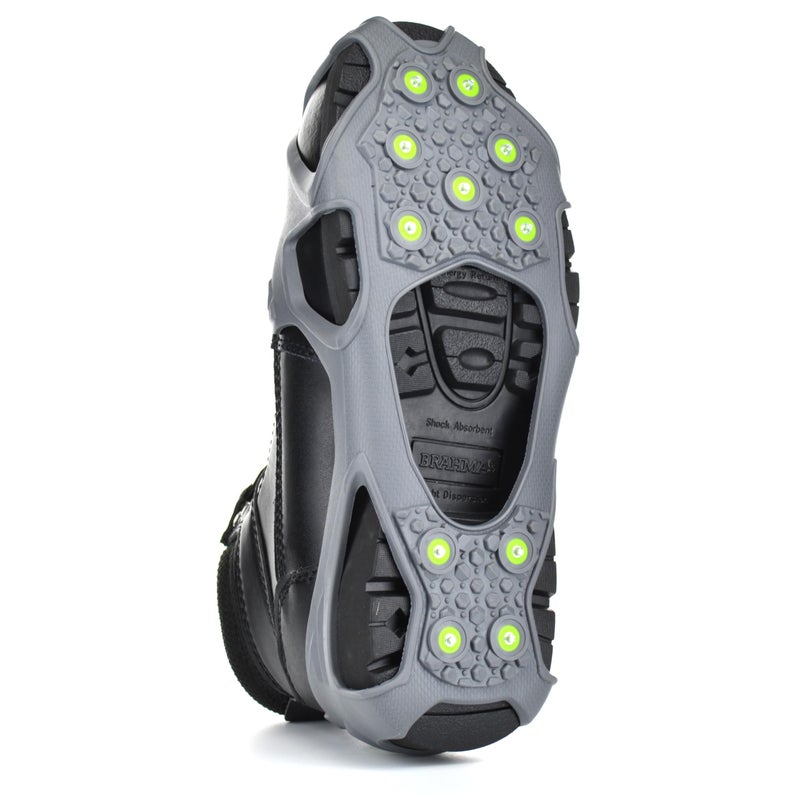 Winter Walking Easy Spike Ice Cleat, Lightweight Industrial Strength Traction Aid for Walking on Snow and Ice, Size Small (1 Pair) - Image 1
