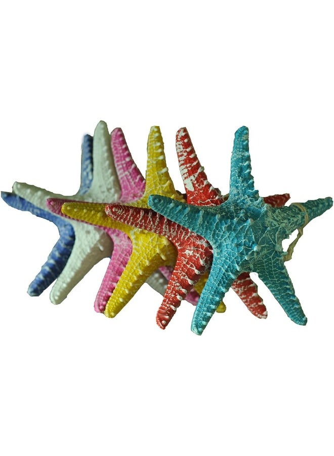 YINZUO YINZUO Decorative Starfish Wall Hanging of Plastic Fiber Sea Star with Rope for Coastal, Beach, Nautical Wall Decor  - Image 5