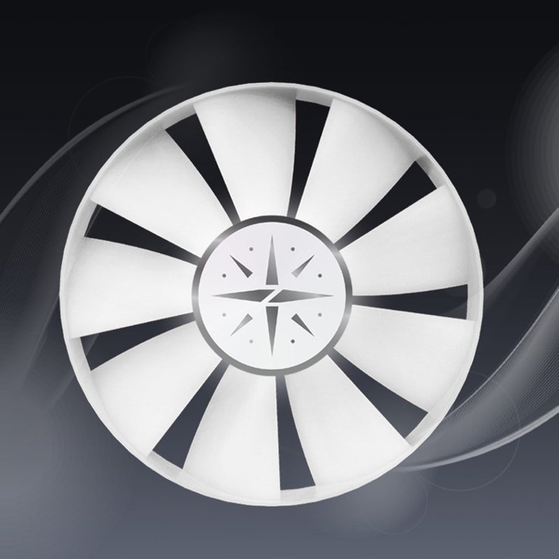 ZEAGINAL 120mm مروحة غلاف ARGB لتتبريد أجهزة الكمبيوتر بمحامل هيدروليكي - سرعة المروحة: 900-1800 دورة في الدقيقة - ضوضاء منخفضة - Image 4