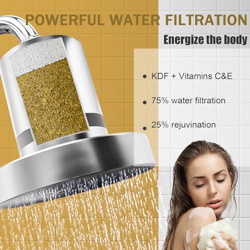 Filymosie Replacement Cartridge Shower Filter for jolie shower head filter (3 pcs) - Image 2