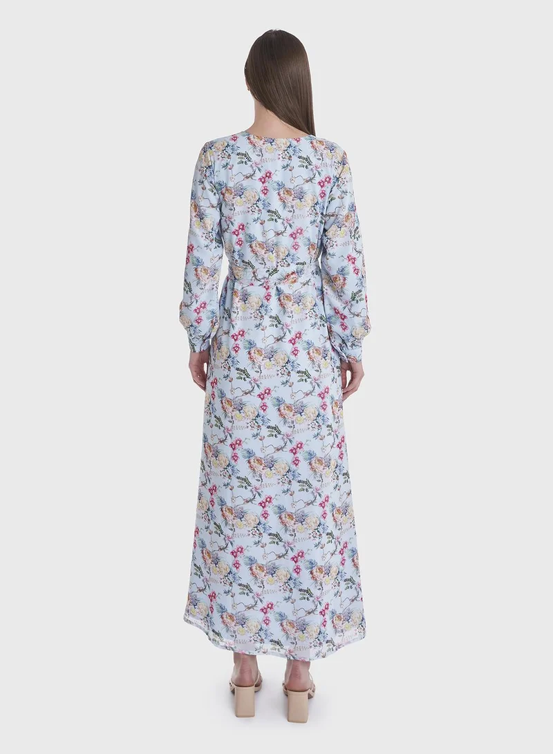 KASHKHA Floral Print Dress