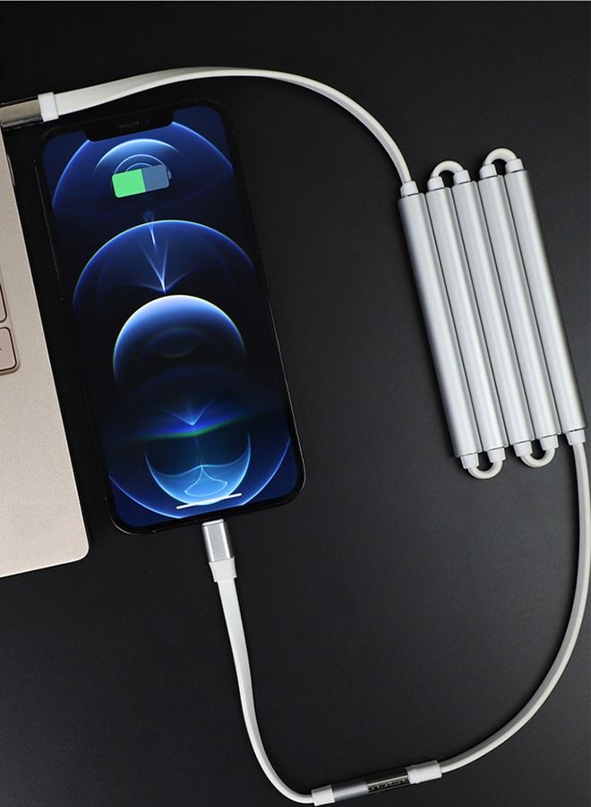 Kelesa Charging cable, charging treasure, data cable 3 in 1. Magnet design for easy storage. Suitable for Apple and Android - Image 4