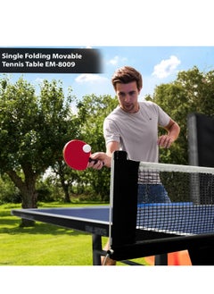 Sky Land Table Tennis with 2 Racquets & 3 Balls| Ping-pong Set Single Folding Table for All Ages  - Image 2