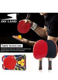 Sky Land Table Tennis with 2 Racquets & 3 Balls| Ping-pong Set Single Folding Table for All Ages  - Image 3