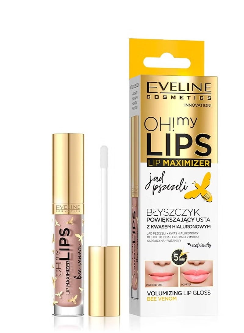 EVELINE COSMETICS Lip Gloss Maximizer with Bee Venom
