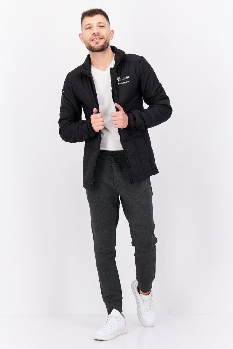 PUMA Puma x BMW Motorsport Men Sportswear Fit Training Jacket, Black  - Image 4