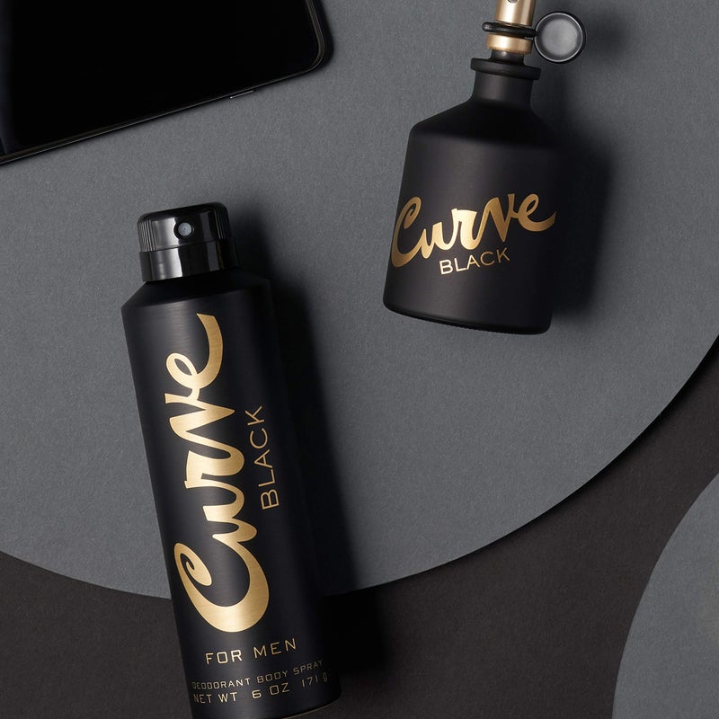 Curve Black For Men, Cologne Spray with Casual Day or Night Scent, 4.2 oz - Image 5