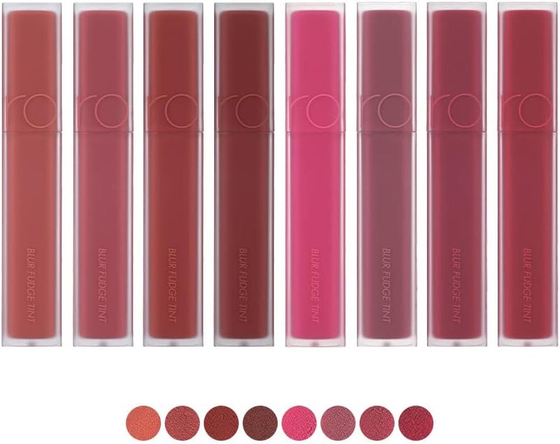 rom&nd BLUR FUDGE TINT Matte Lipstick - 05 BIBI CANDY - Image 5