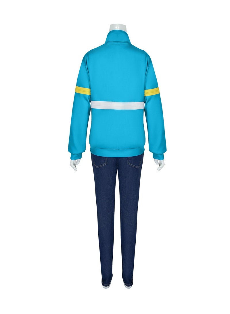 Stranger Max Things Hoodie Cosplay Costumes Shirt Hoodies Sweatshirt Jacket Coat Season 4 Outfits Party Suit (Coat+lining+jeans) - Image 4