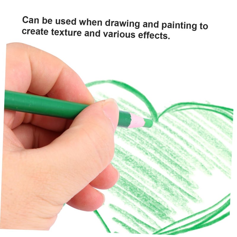 Peel Off Grease Pencils For Drawing Painting And Texturing Set Of 12 Colors - Image 5