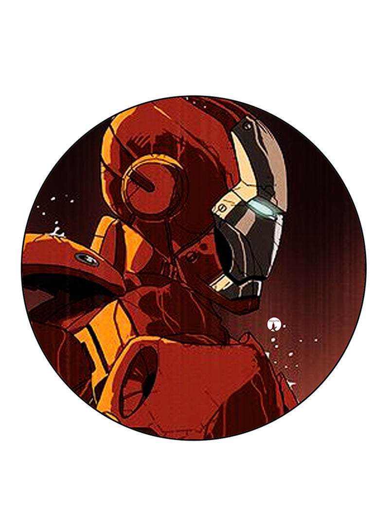 RKN Iron Man Printed Mouse Pad Multicolour