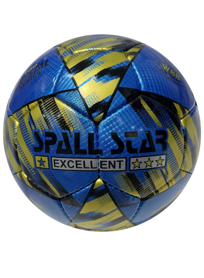 Spall Football Soccer Balls Size 5 Crystal Shine Best For Indoor/Outdoor Matches Water Proof Ball For Professional Training And Match Men Youth Boys & Girls Soccer Players - Image 1