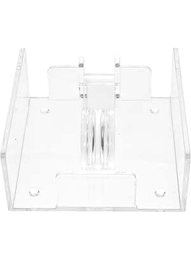 Modern Acrylic Square Napkin Holder Paper Towel Dispenser Tray for Kitchen Dining Table - Image 1
