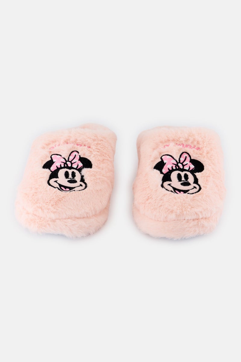 Disney Women Micky Mouse Slip On Slippers, Multicolor - Image 4