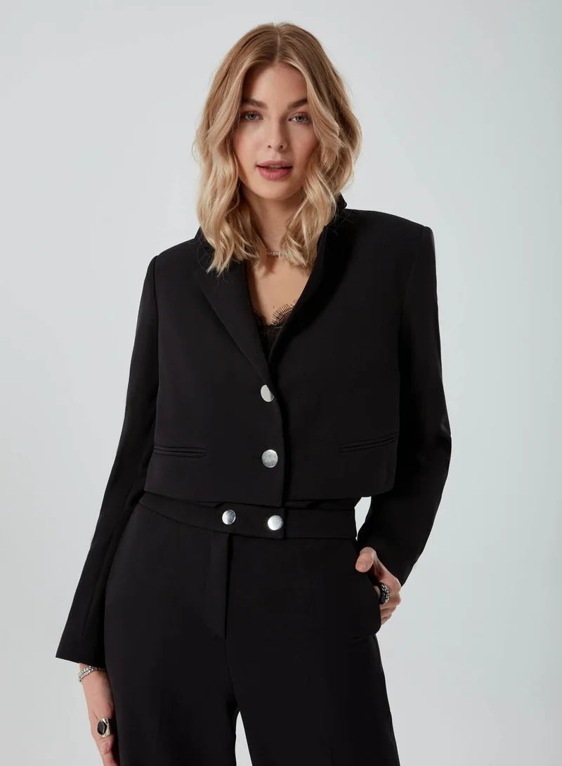 MIZALLE women crop jacket
