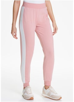 Matalan Pink Colour Panel Co-Ord Joggers  - Image 1