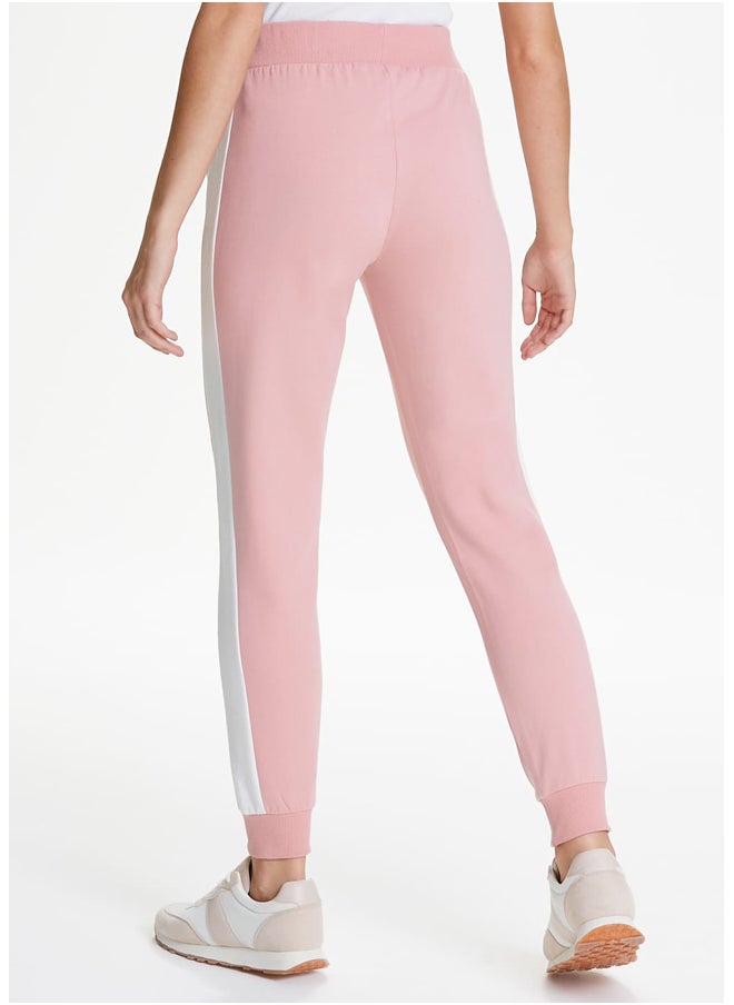Matalan Pink Colour Panel Co-Ord Joggers  - Image 2