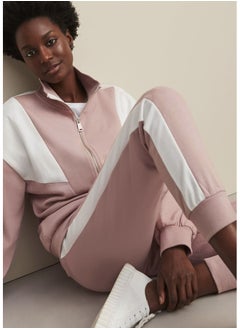 Matalan Pink Colour Panel Co-Ord Joggers  - Image 4