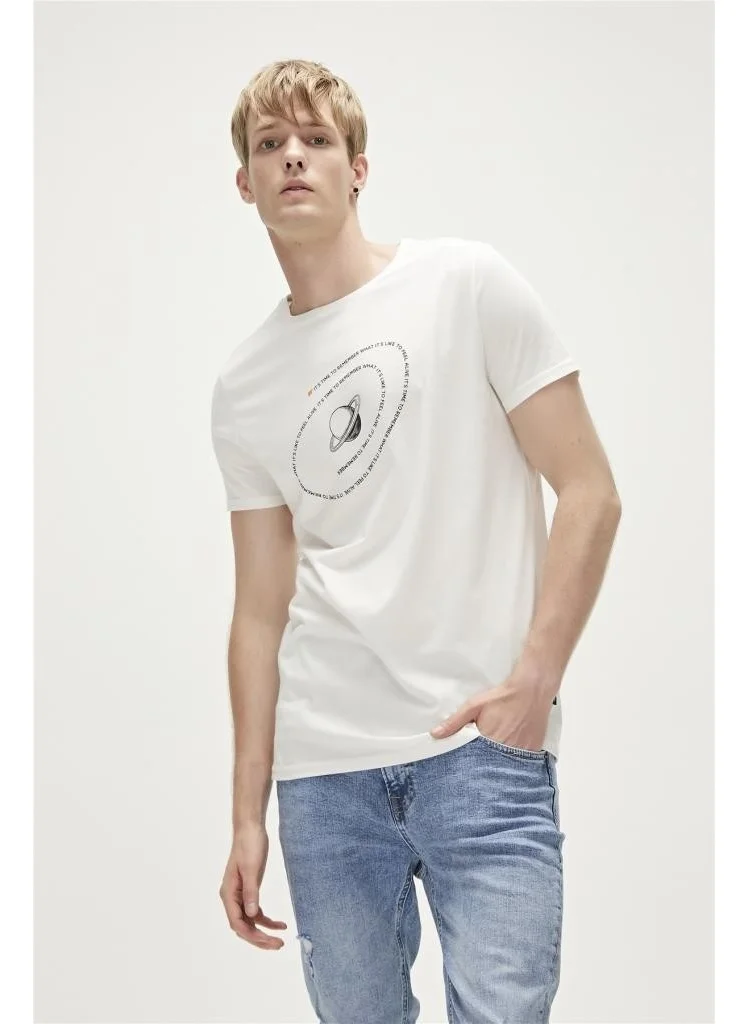 Bad Bear Badbear Men's Alive T-Shirt White