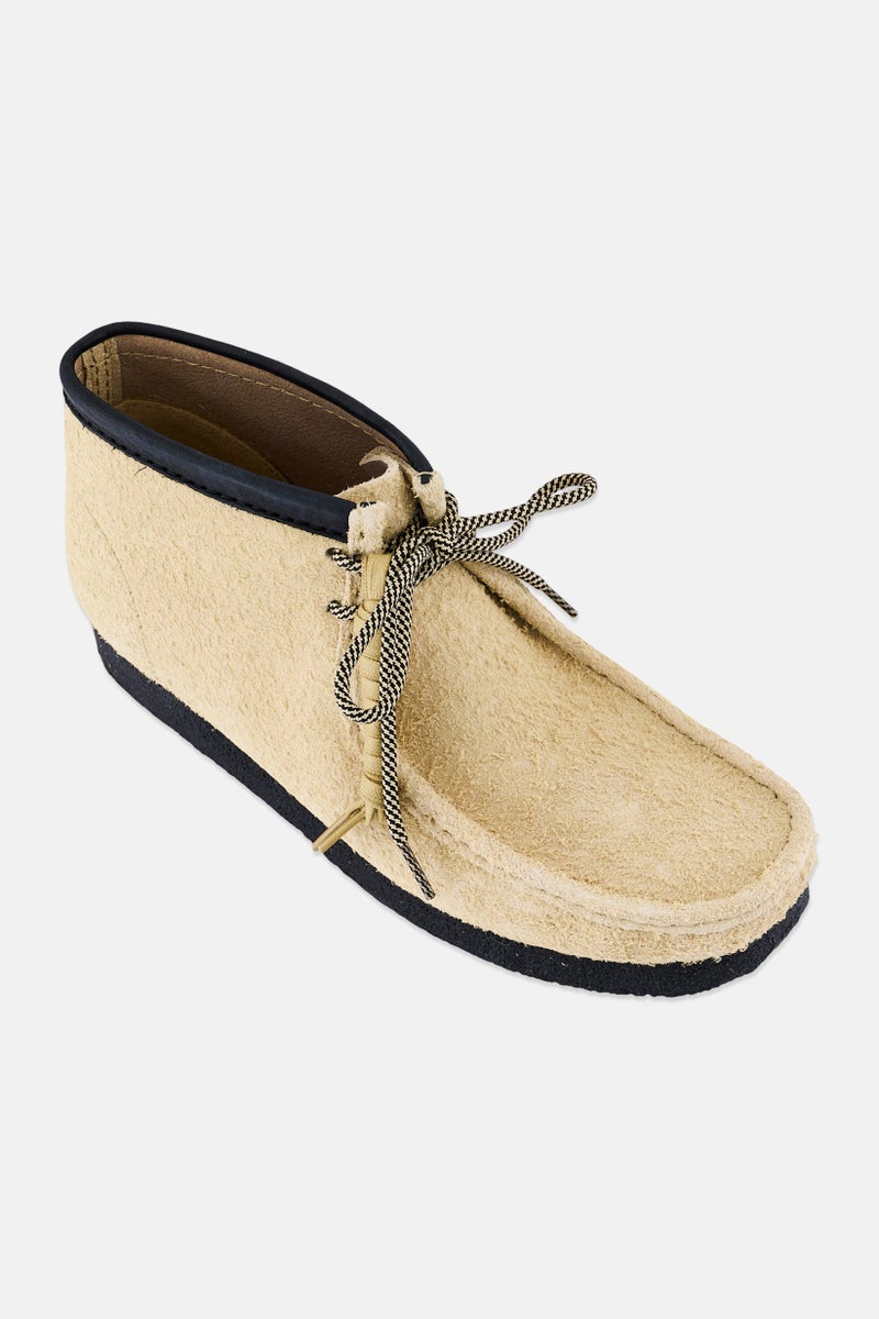 clarks أحذية أنكل للرجال من نوع والابي، بيج - Image 1