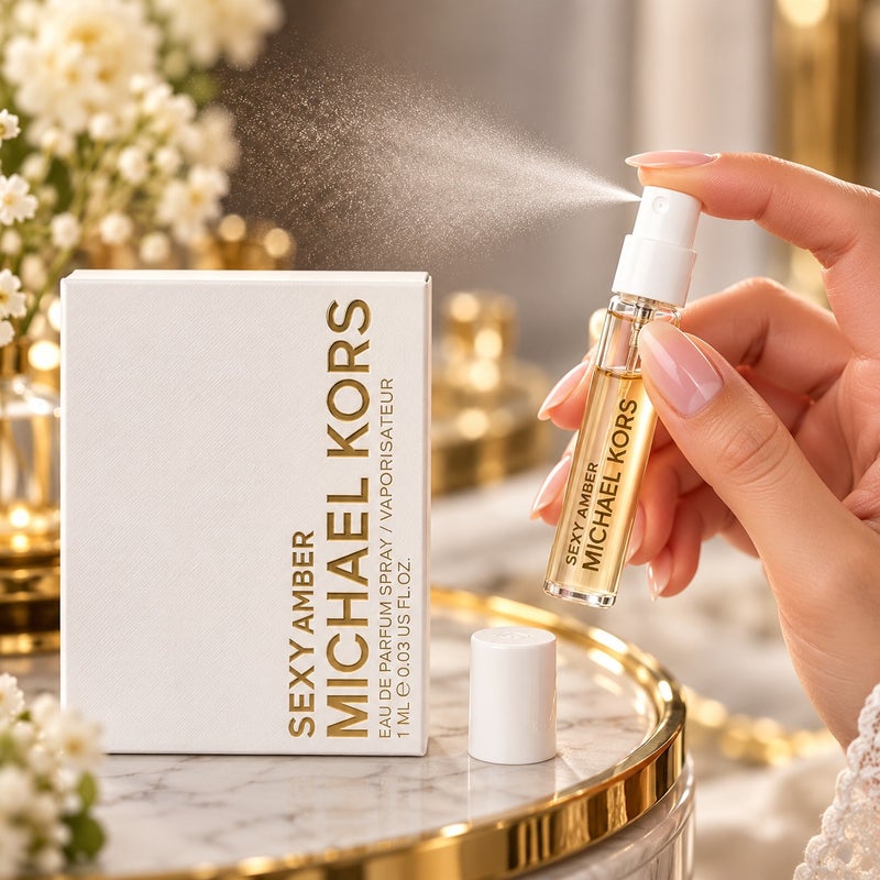 Michael Kors Sexy Amber Eau de Parfum 1ml - Image 3