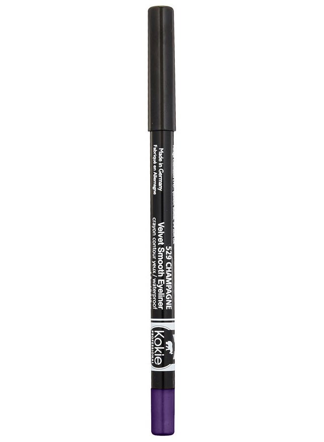 Kokie Cosmetics Waterproof Velvet Smooth Eyeliner Pencil, Eggplant, 0.042 Ounce - Image 2