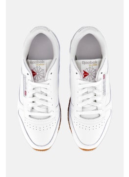 Reebok Men Classic Leather Outdoor Shoes, White  - Image 3