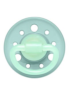 nip Pack Of 1 Cherry Night Soother, Latex, Grey And Turquoise, Glow In The Dark,  Round Teats  - Image 3