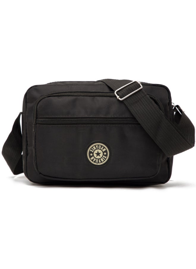 Generic - Shoulder Messenger Bag Floral Cloth Women's Backpack OxFord Cloth Casual Fashion Sports Women's Bag Five Zipper Large-Color:Medium Honey Glove - Image 1