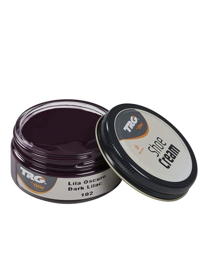 TRG Shoe Cream # 102 Dark Lilac 50ml - Image 1