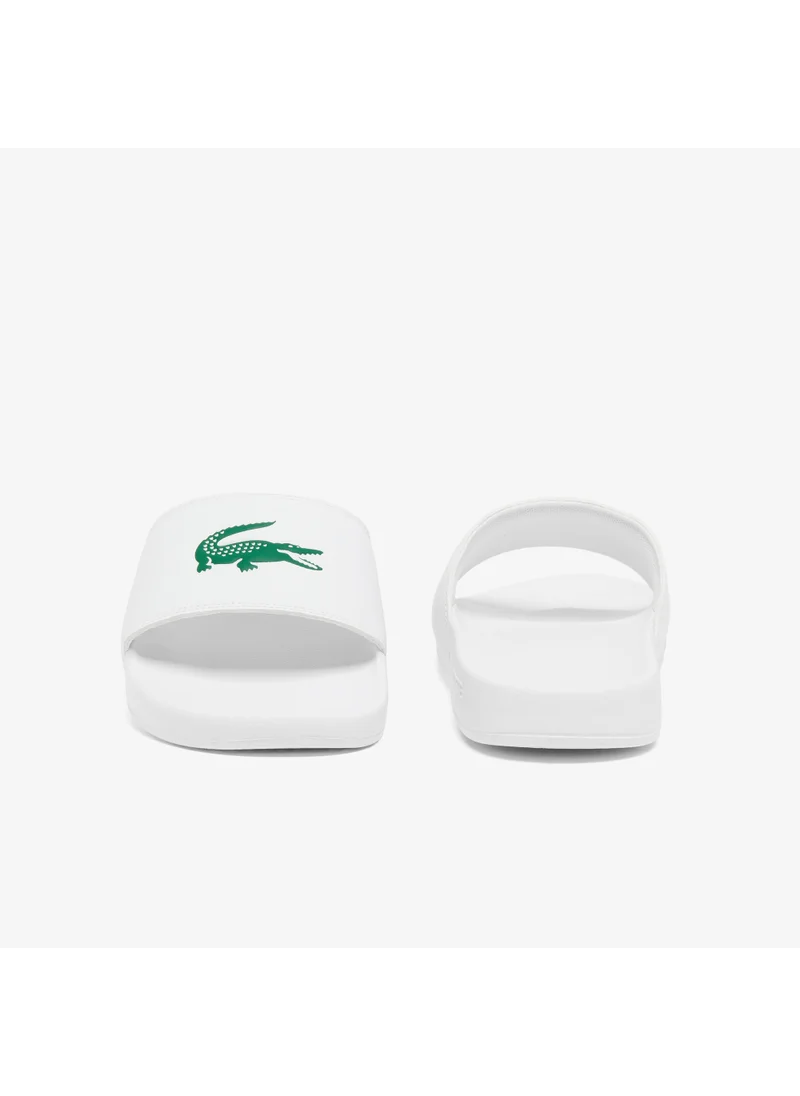 لاكوست Serve Slide 0.0 Single Strap Logo Detailed Slides
