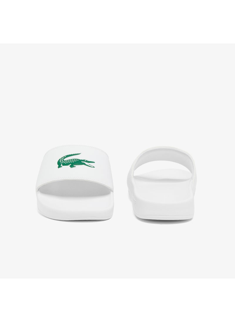 LACOSTE - Serve Slide 0.0 Single Strap Logo Detailed Slides - Image 1